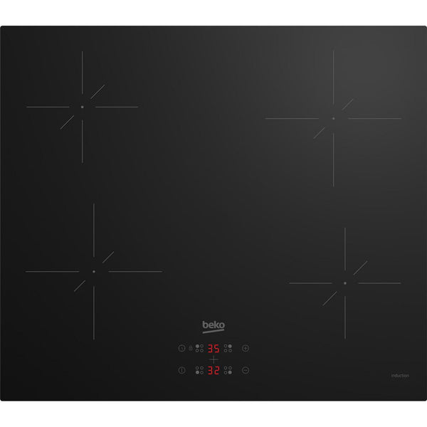 Beko 59cm Induction Hob - Black