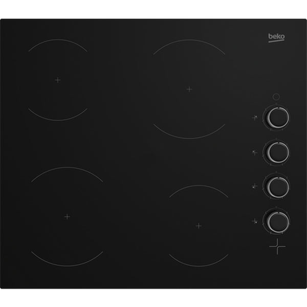 Beko 58cm Ceramic Hob - Black