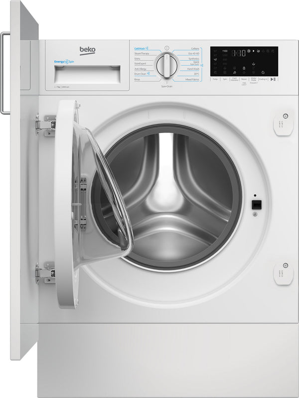 Beko 7kg 1400 Spin Integrated Washing Machine