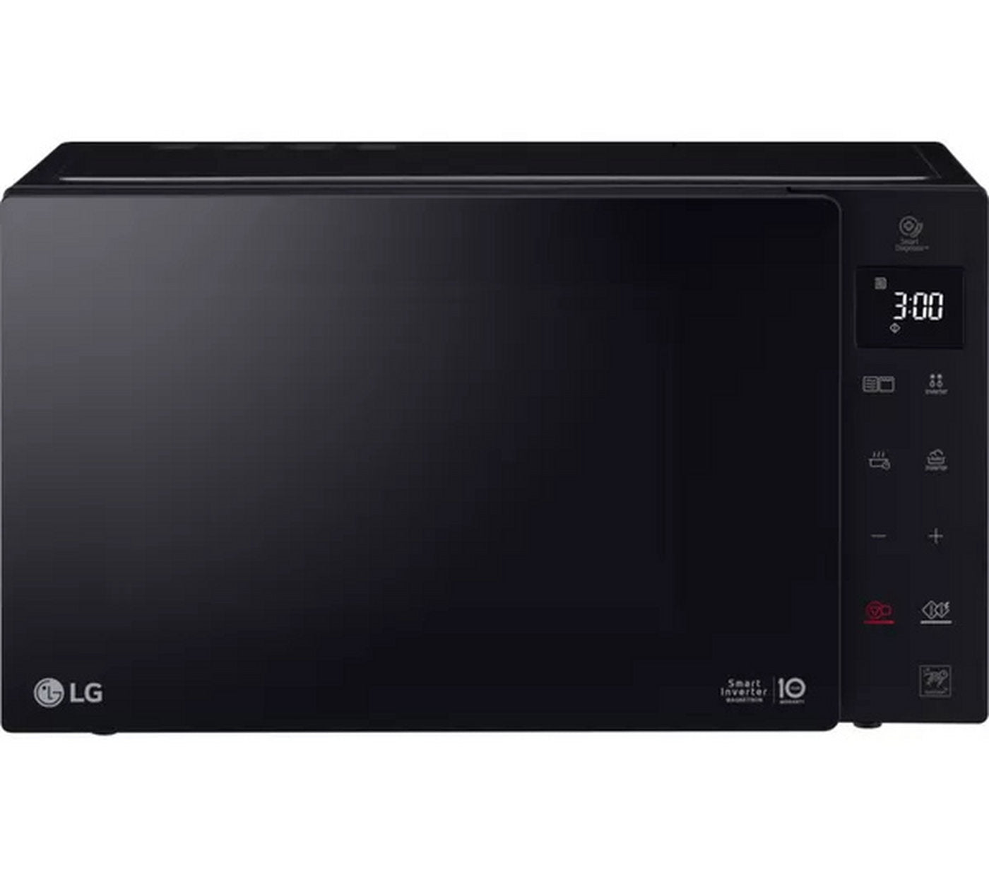 LG Microwave Oven with Grill and Touch Control Panel - Black