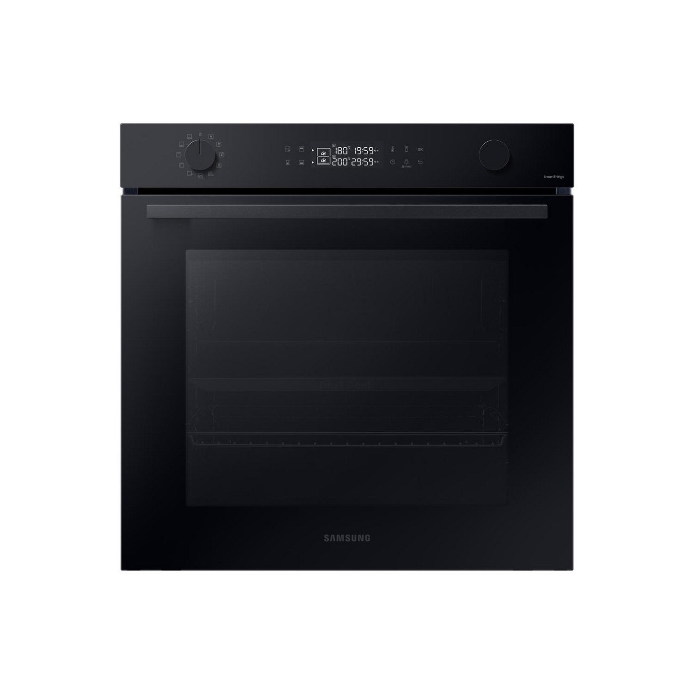 Samsung 59.5cm Bespoke Series 4 Single Oven with Dual Cook - Black (Integrated)