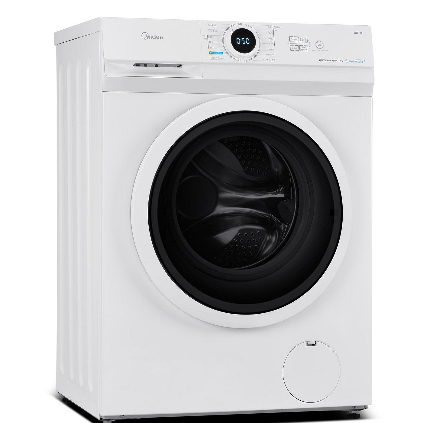 Midea 7kg 1400 Spin Washing Machine - White