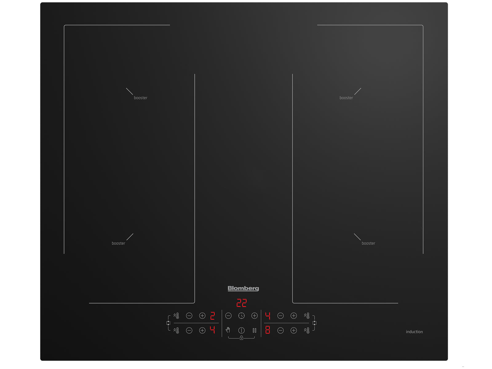 Blomberg MIN54483N 58cm Induction Hob - Black