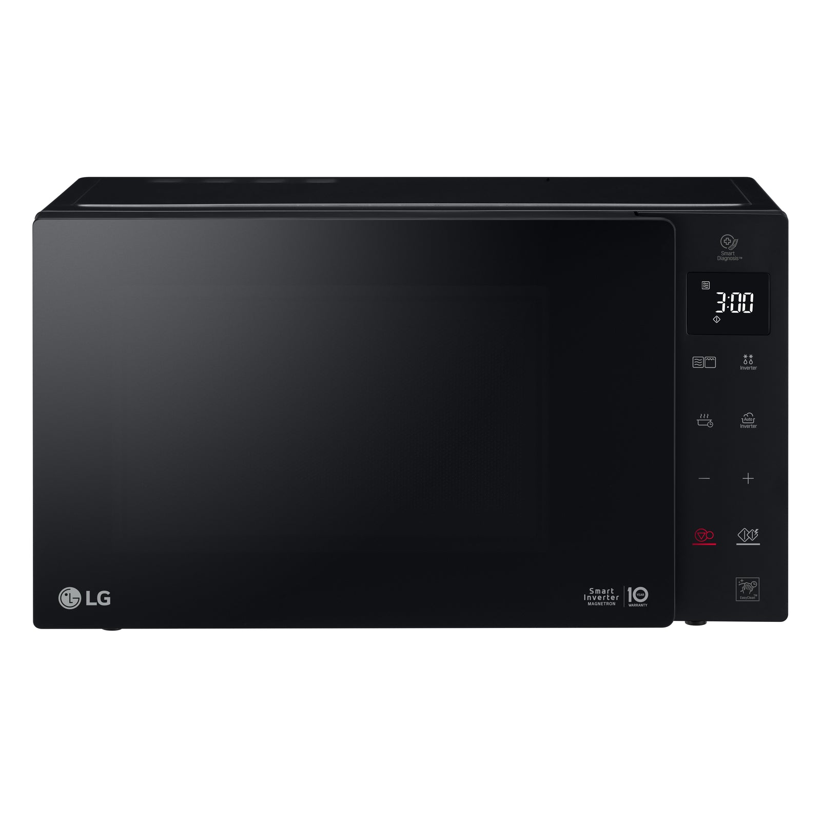 LG MH6535GIS Microwave Oven with Grill and Touch Control Panel - Black
