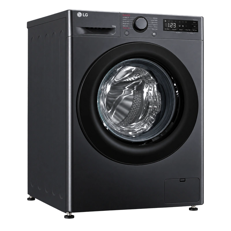 LG F4Y510GBLN1 10kg 1400 Spin Washing Machine - Slate Grey