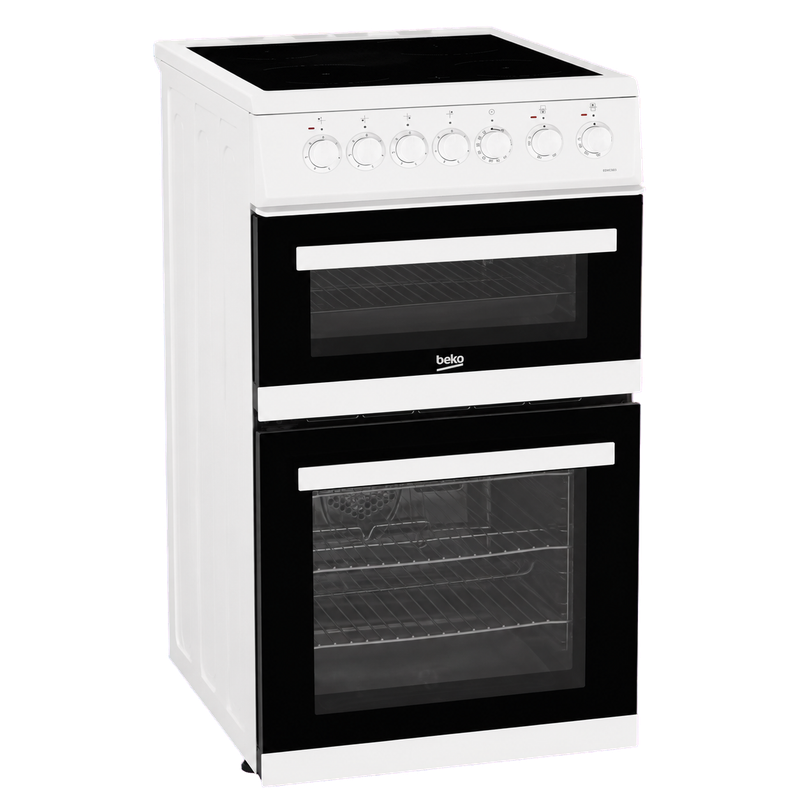 Beko EDVC503W 50cm Electric Double Oven - White