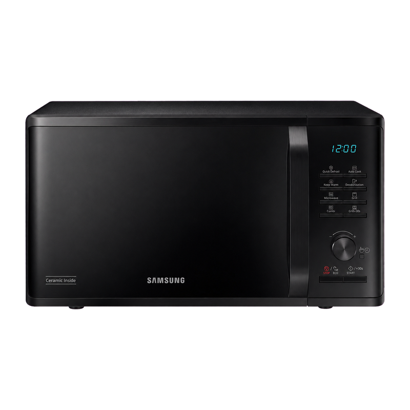 Samsung MS23K3515AKEU 23L Solo Microwave Oven with Triple Distribution System - Black