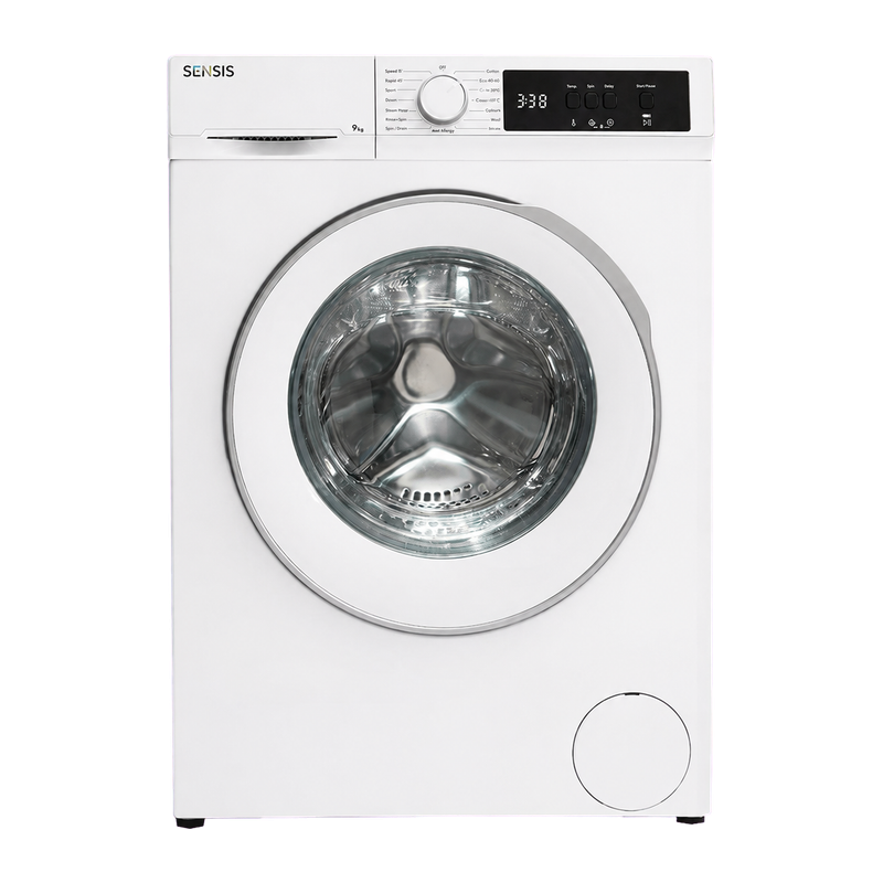 Sensis WMF01914AW 9kg 1400 Spin Washing Machine - White