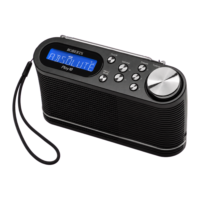 Roberts Radio PLAY10 Wireless Radio - Black