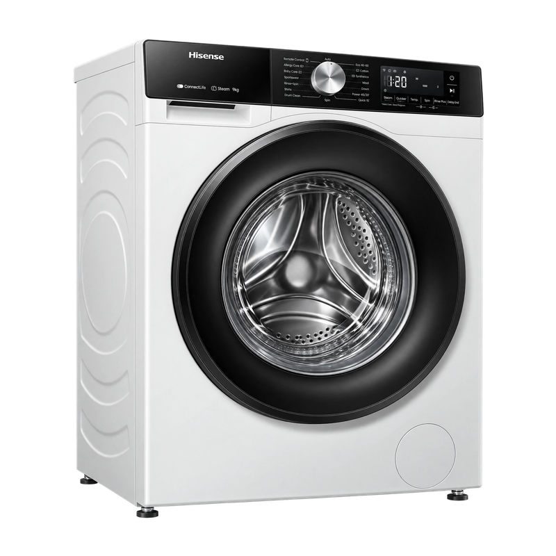 Hisense WF3S9043BW3 9kg 1400 Spin Washing Machine - White