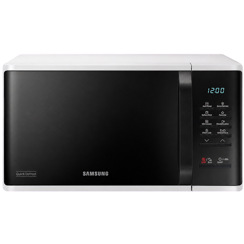 Samsung MS23K3513AW 23L 800W Solo Microwave - White