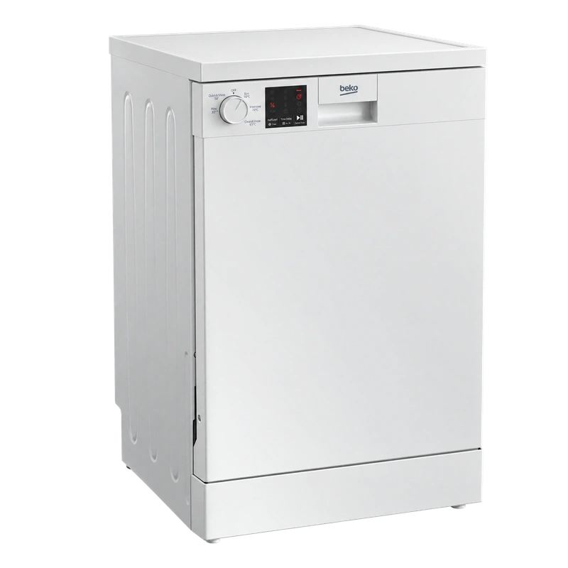 Beko DVS05C20W Slimline Dishwasher - White - 10 Place Settings
