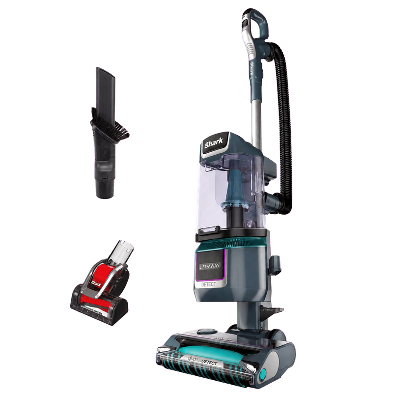 Shark LA791UKT Detect Pet Pro Upright Corded Vacuum - Adriatic Teal / Silver