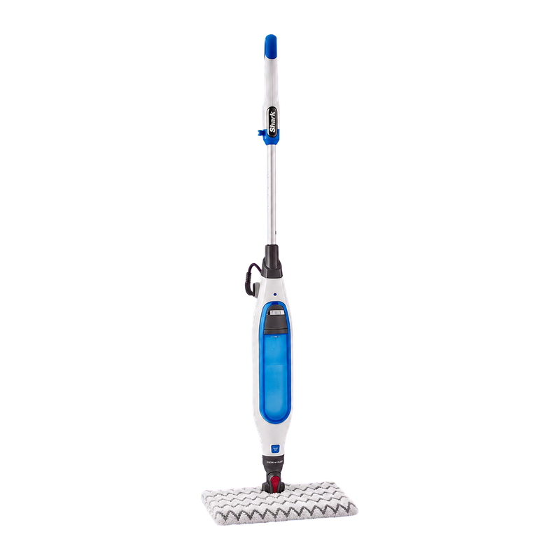 Shark S6001UK Klik n'Flip Manual Steam Pocket Mop - White/Blue Bird Blue