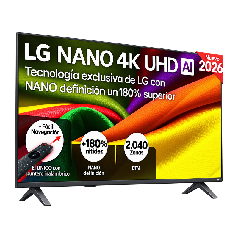 LG 43NU900B6LA.AEK 43" 4K UHD NANO AI Smart TV