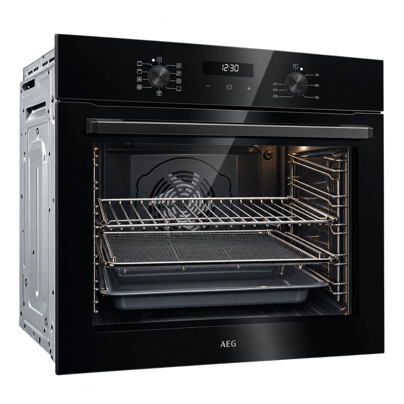 AEG OU5AB20XK 59.6cm Built In Electric Single Oven - Black
