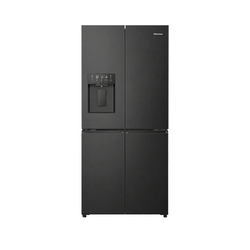 Hisense RQ5P470SYFD Total No Frost American Fridge Freezer - Black