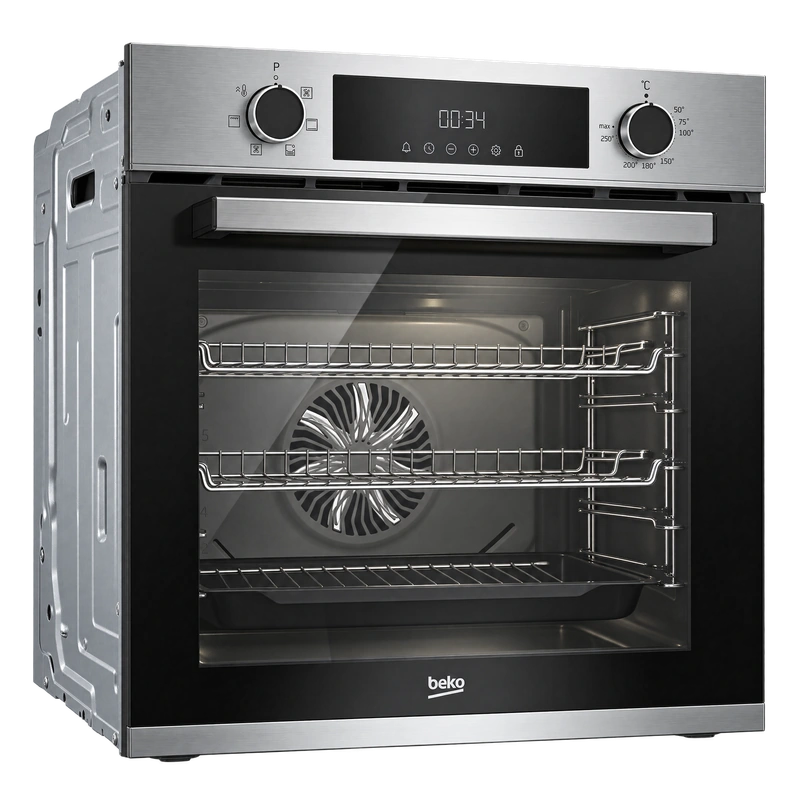 Beko CIMY91X AeroPerfect 60cm Built In Single Multi - function Oven - Stainless Steel