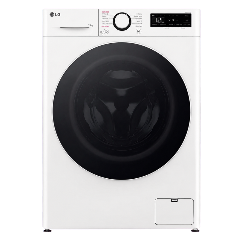 LG F4Y513WWLN1 13kg 1400 Spin Washing Machine - White