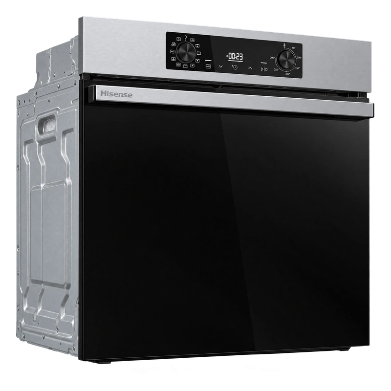 Hisense BI622AXPGUK 59.5cm Built In Electric Single Oven - Black & Stainless Steel