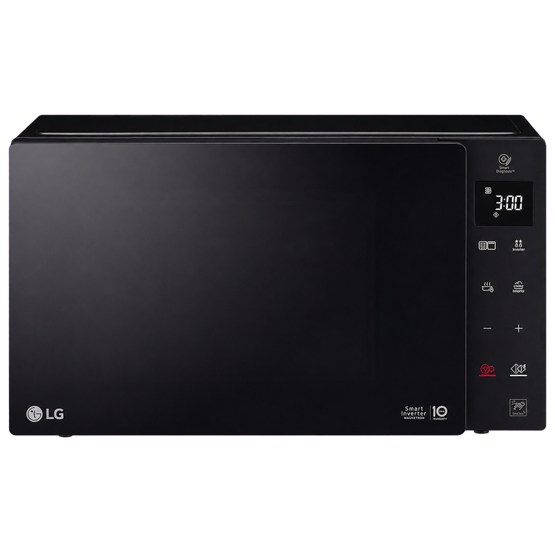 LG MH6535GIS Microwave Oven with Grill and Touch Control Panel - Black