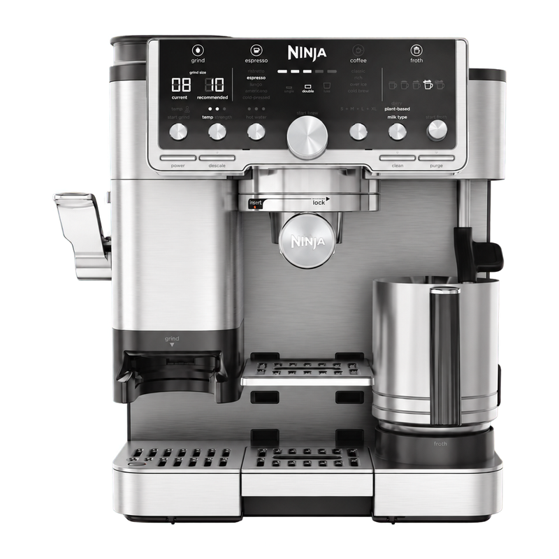 Ninja ES701UK Luxe Cafe Pro Series Espresso Machine - Black/Stainless Steel