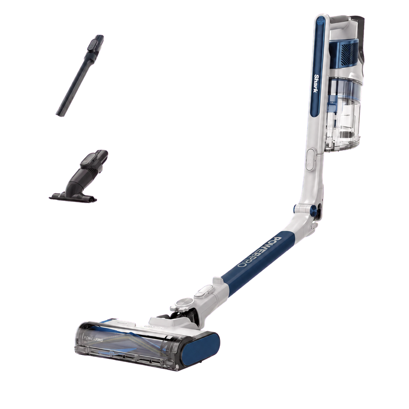 Shark IZ380UK PowerPro Cordless Stick Vacuum Cleaner - 50 Minutes Run Time - Navy Metallic