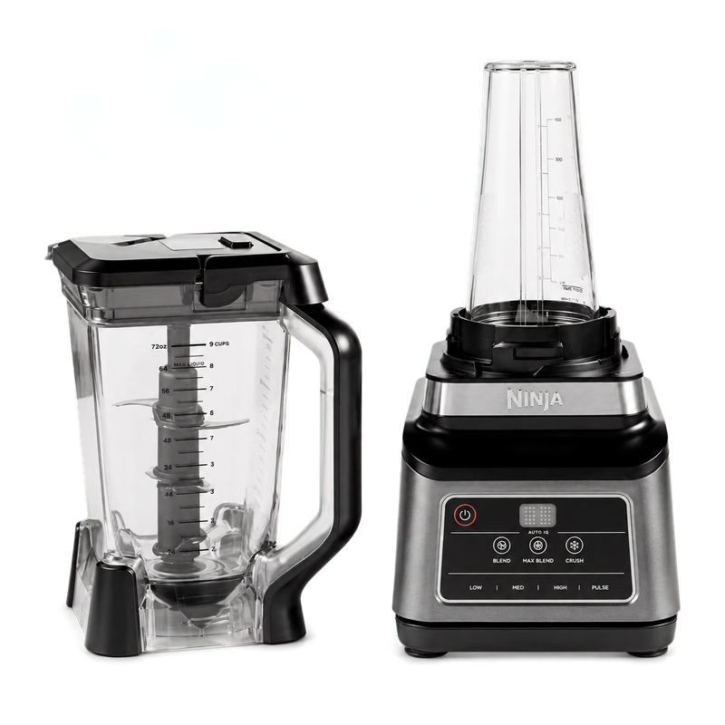 Ninja BN750UK 2-in-1 Blender with Auto-iQ - Black/Silver