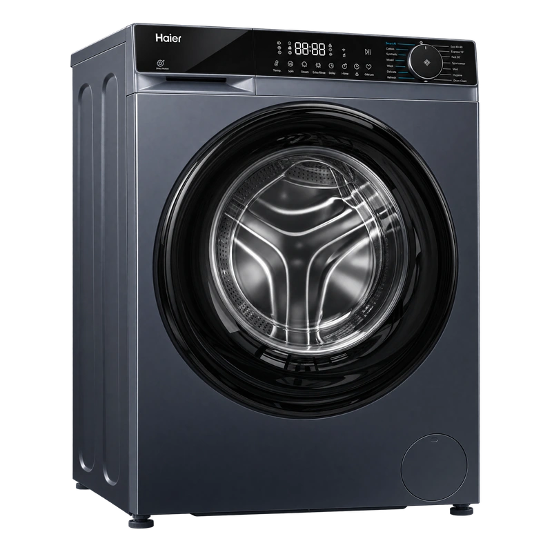 Haier HW100BP14357GUUK 10kg 1400 Spin Washing Machine - Graphite