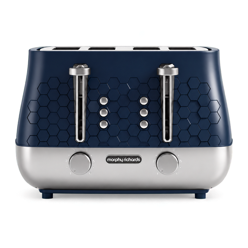 Morphy Richards 243021 Cassini 4-Slice Toaster Outer Space - Blue