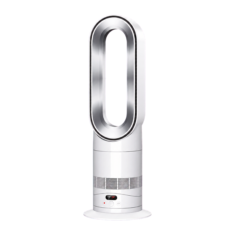 Dyson HF1 Hot+Cool Remote Link Pre-heat heater and Cooling Fan - White/Nickel