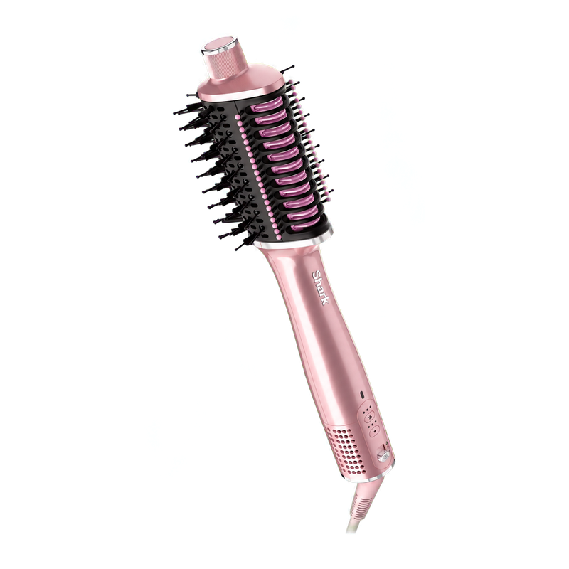 Shark HT302UKPK Glossi 2-in-1 Hot Brush and Air Glosser - Pink