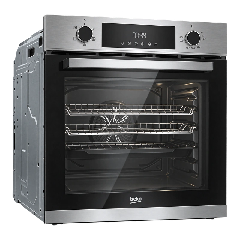 Beko CIFY81X AeroPerfect 60cm Built in RecycledNet Single Fan Oven - Stainless Steel