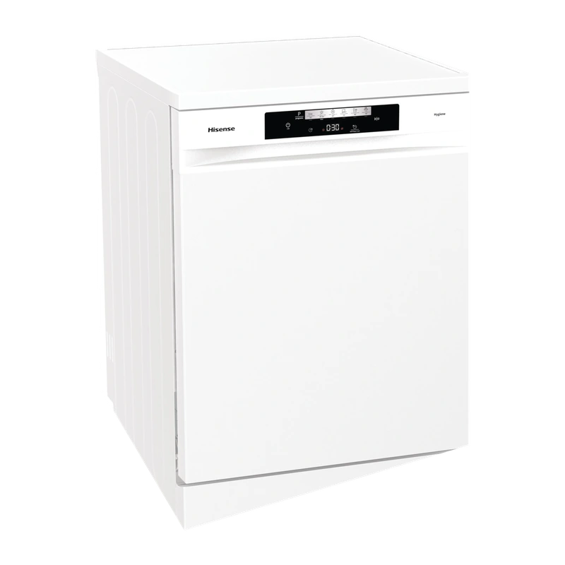 Hisense HS642D90WUK Full-Size Dishwasher - White - 14 Place Settings