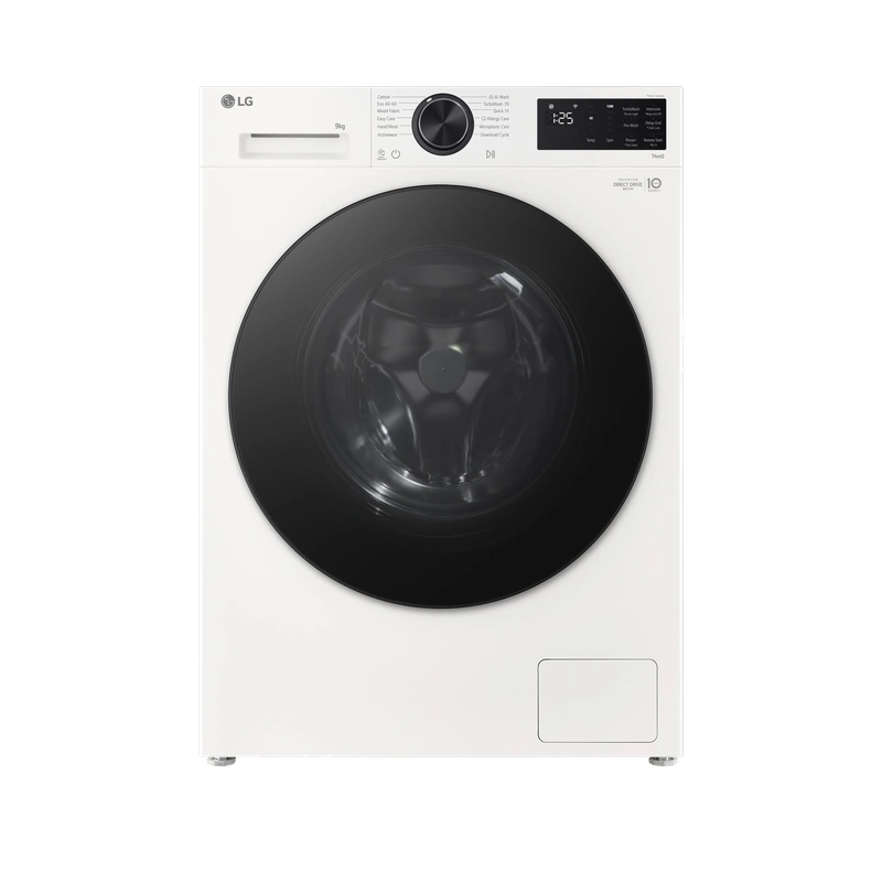 LG F2X50S9TWB 9kg 1200 Spin Washing Machine - White