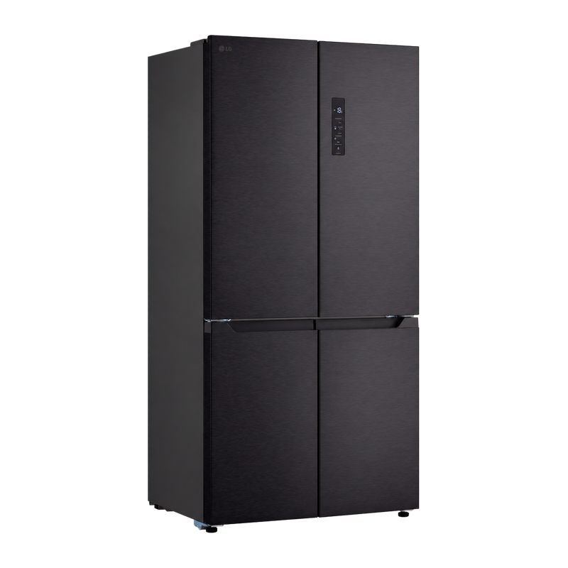 LG GMM42ABBEH No Frost American Fridge Freezer - Matte Black
