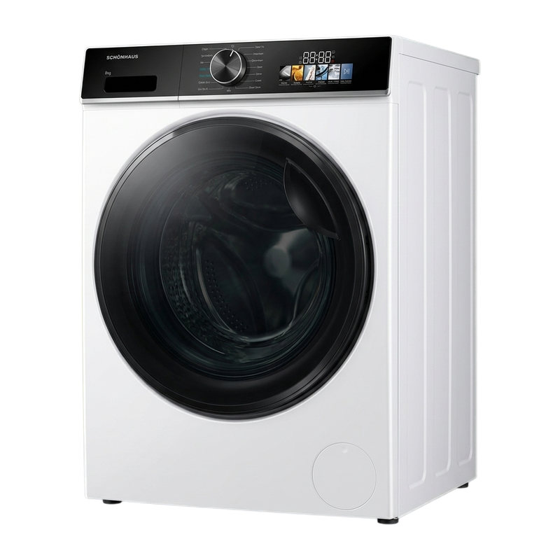 Schonhaus TDSHF018A3W 8kg Heat Pump Tumble Dryer - White