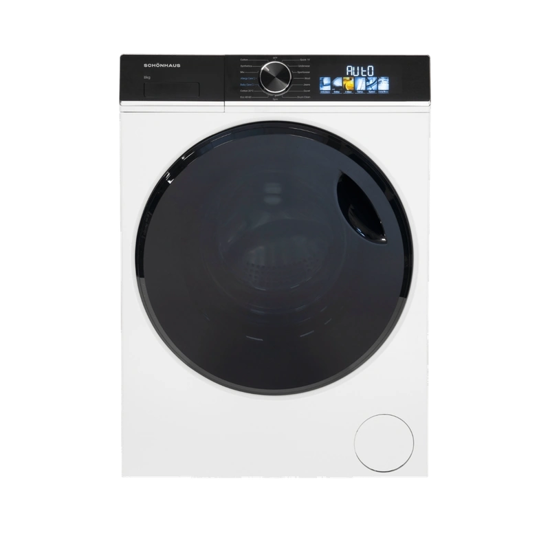 Schonhaus WMSF01814AW 8kg 1400 Spin Washing Machine - White