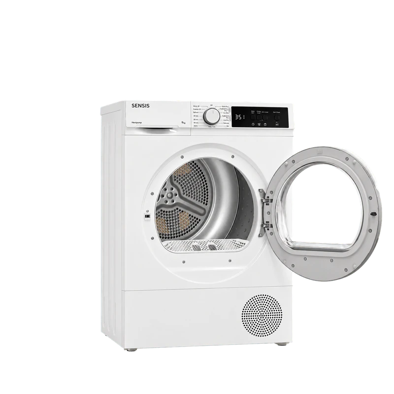 Sensis TDHF019A2W 9kg Heat Pump Tumble Dryer - White