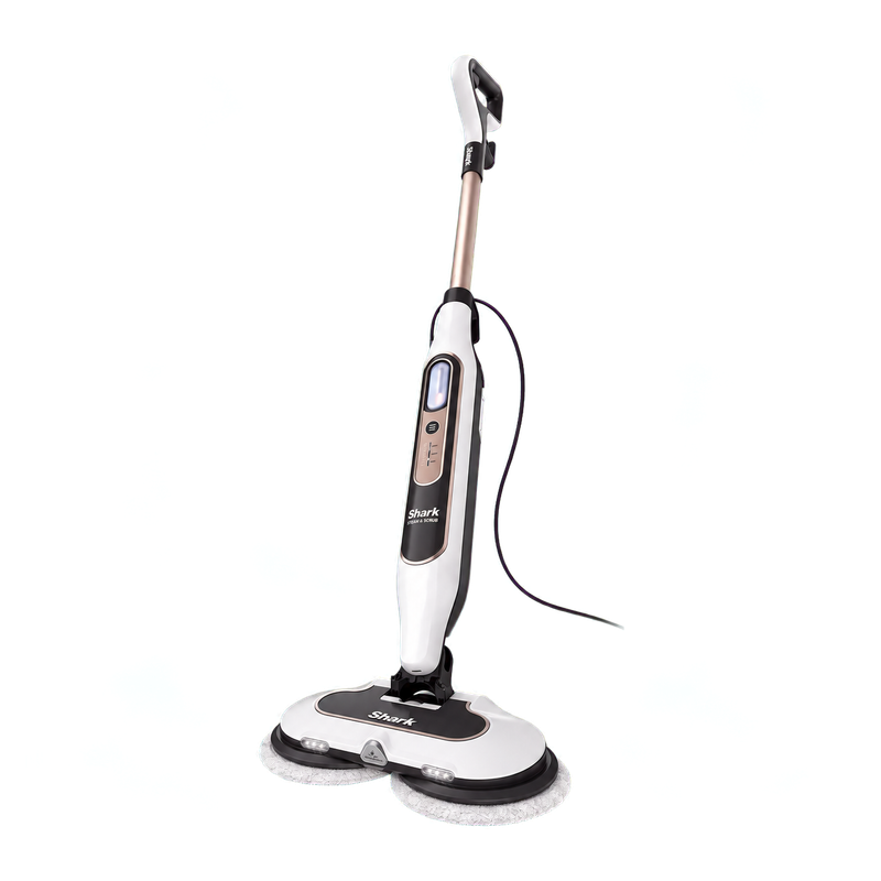 Shark S8201UK Steam & Scrub Automatic Steam Mop with Steam Blaster - White