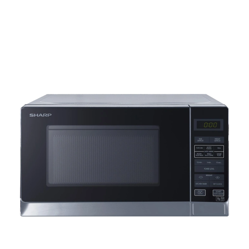 Sharp R272SLM 20 Litre Solo Microwave - Silver