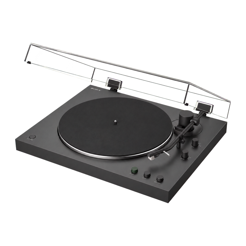 Sony PSLX3BTCEK Wireless Bluetooth Turntable with Auto Playback - Dark Grey