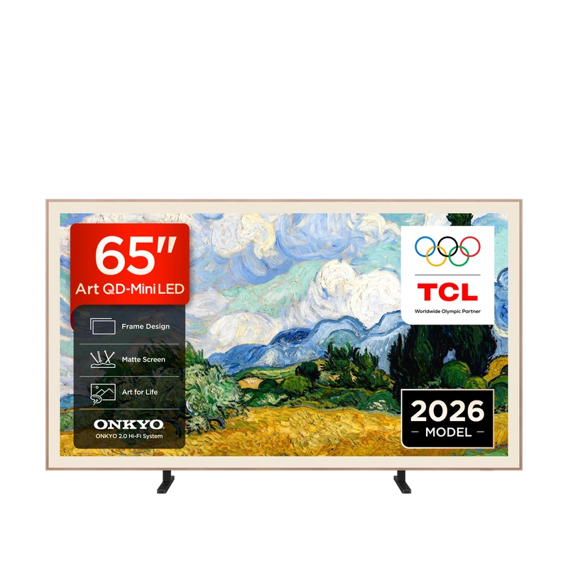 TCL 65A400 PRO-UK 65" 4K Ultra HD QD-MINI LED AI ART TV