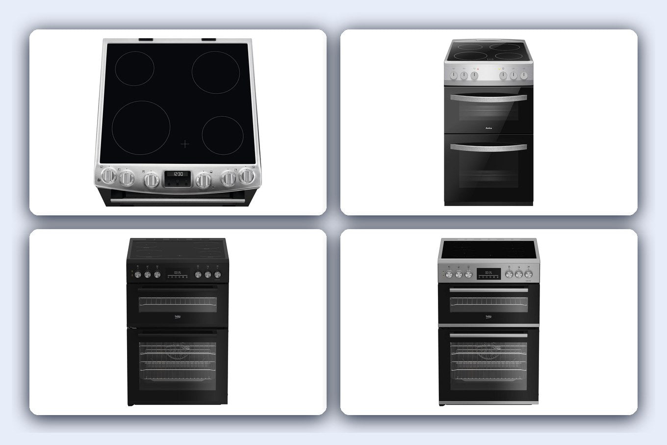 Cookers category at Johns Electrical