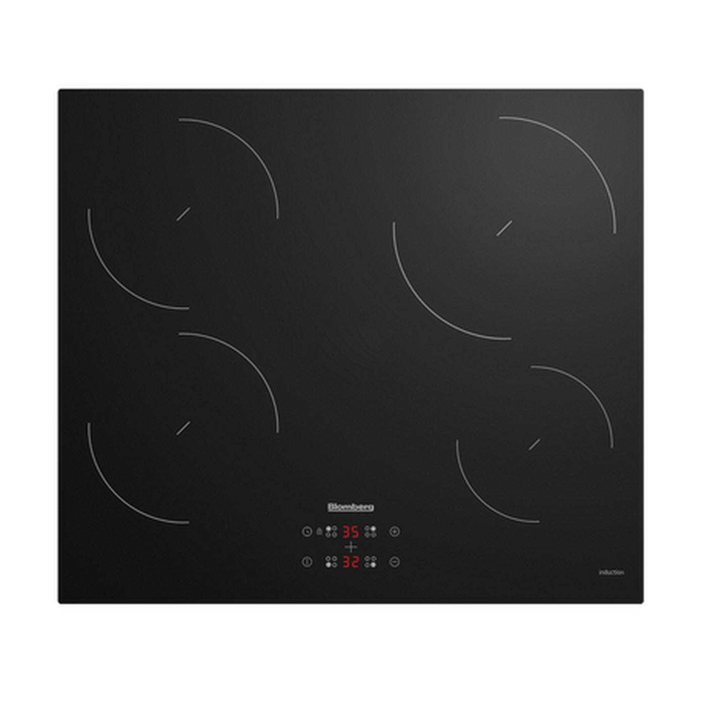 Blomberg 58cm Electric Induction Technology Hob - Black