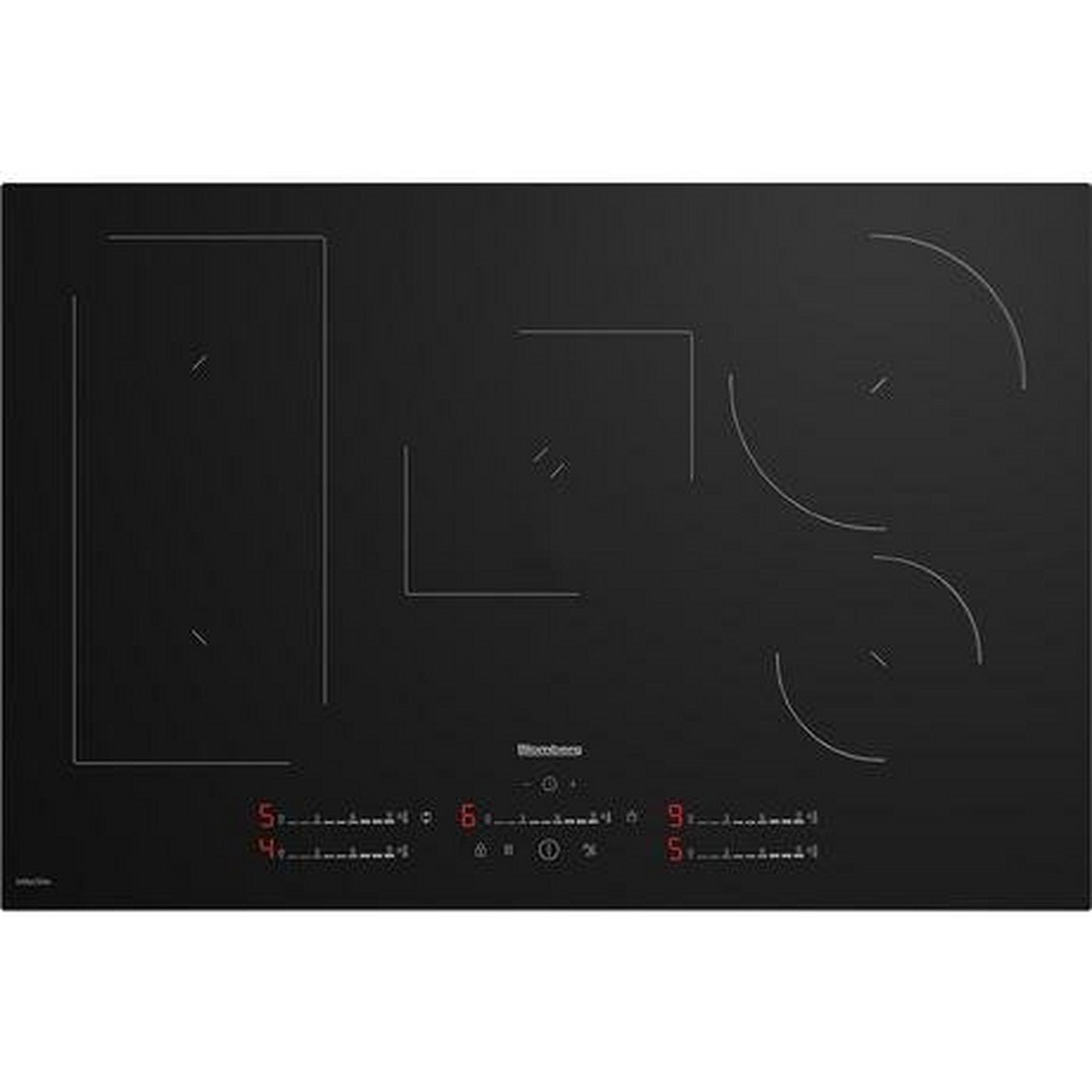 Blomberg 78cm Cook Sensor Induction Hob - Black