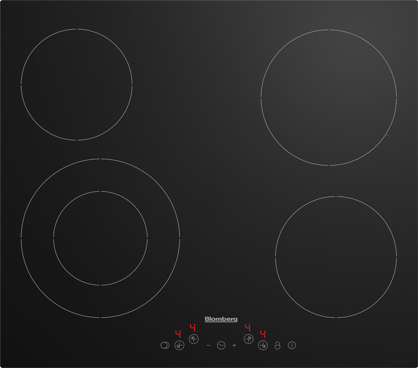 Blomberg 58cm Ceramic Hob - Black