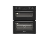 Blomberg 59.4cm Built-Under Electric Double Oven - Dark Steel (Integrated)