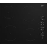 Beko 58cm Ceramic Hob - Black