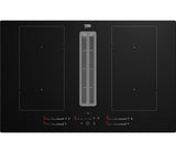 Beko 82cm Hob Extractor - Black